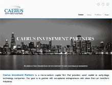 Tablet Screenshot of caerusip.com